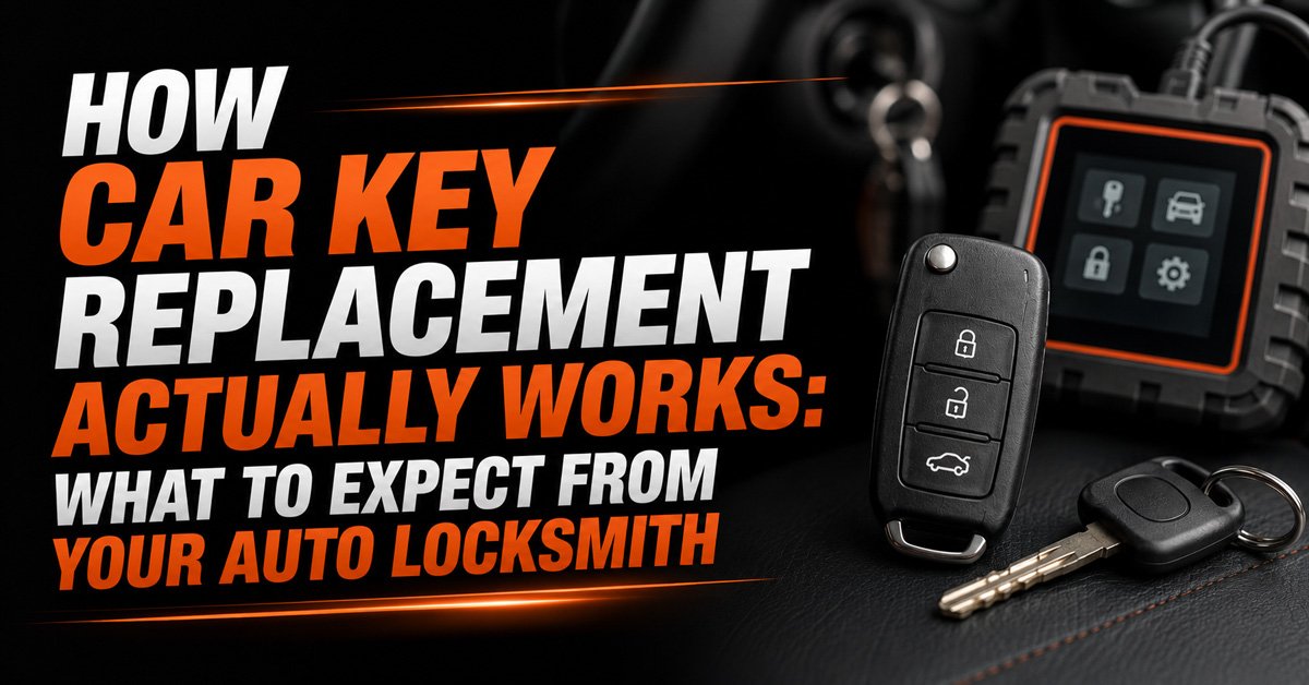 How Car Key Replacement Actually Works: What to Expect From Your Auto Locksmith