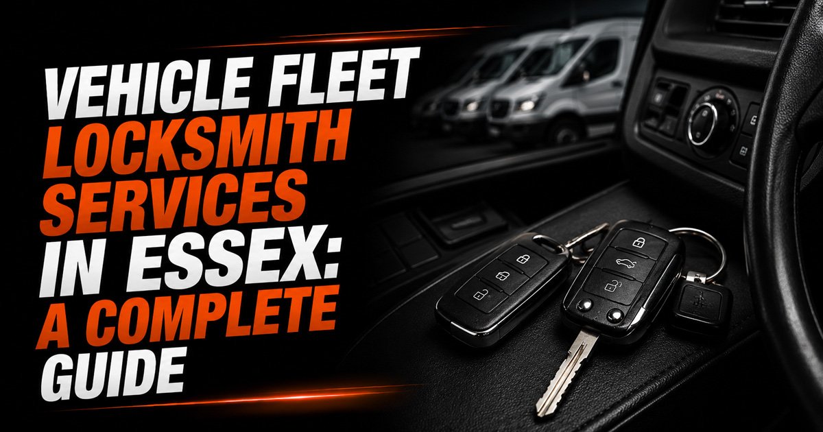 Vehicle Fleet Locksmith Services in Essex: A Complete Guide