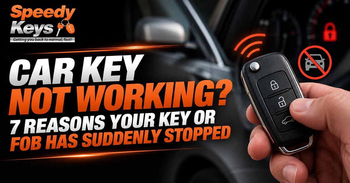 Car Key Not Working? 7 Reasons Your Key or Fob Has Suddenly Stopped